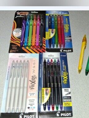 Office: Assorted Gel Pens Lot